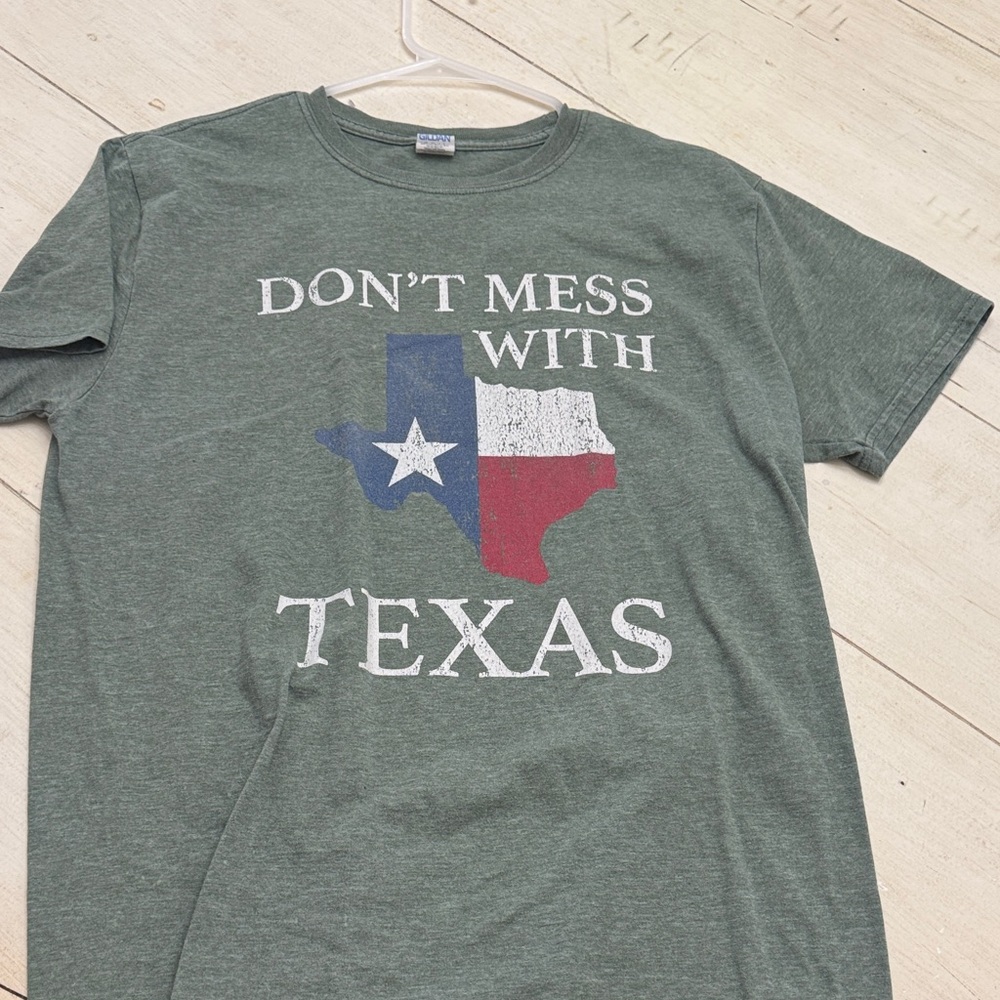 Green Texas Graphic T-Shirt